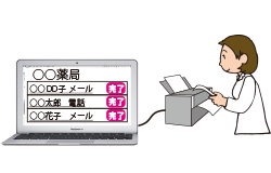 処方箋自動印刷